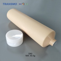 Tube souple vide pour gommage corporel 500 ml, écran solaire et emballage de lotion