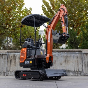 Gratis Verzending!!! HY-18 Graafmachine 1800Kg Mini Digger Met Kubota Dieselmotor