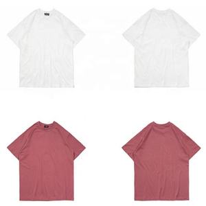 Camiseta Blanca Lisa de Manga Corta para Hombre, de la Mejor Calidad, al por Mayor, Personalizable, Estilo Urbano, Talla Grande - Product Image 3