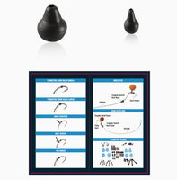 Accessoires de pêche à la carpe européenne, perles d'hameçon en tungstène, pièces de montage en vrac pour la pêche à la carpe européenne