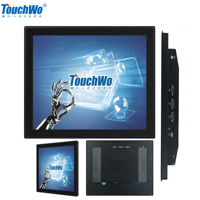 Panel PC Táctil Industrial Integrado Touchwo de 15'', 17'' y 19'', Resistente al Agua IP65, Pantalla Táctil Capacitiva, Computadora Integrada en Stock
