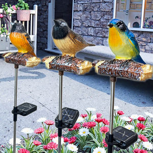 Luci Solari a LED da Giardino a Forma di Uccellino, Illuminazione per Sentieri e Vialetti - Product Image 1