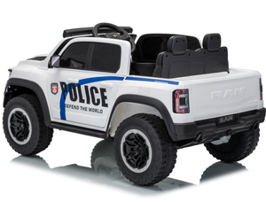 Camioneta Eléctrica Infantil con Licencia Oficial de la <span class=keywords><strong>Policía</strong></span> RAM para Niños de 3 a 8 Años, 12V, Motor Dual de 35W, Control Remoto 2.4G, Ruedas de EVA - Product Image 3
