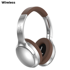 Retro Kim Loại Trên Tai & Over-Ear Tai Nghe Cho <span class=keywords><strong>Bluetooth</strong></span> Thể Thao Không Dây Điện Thoại Di Động Cuộc Gọi Và Chơi Game Tai Nghe Với Đầu Gắn - Product Image 1