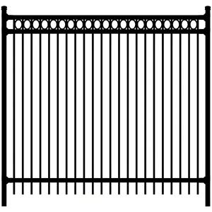 Hàng rào ống kim loại, hàng rào thép kẽm, hàng rào ống thép kẽm, hàng rào khung dây thép, hàng rào thép kẽm - Product Image 2