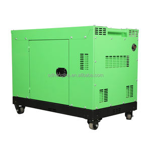 工場直販 10kw 三相 水冷式ディーゼル静音型発電機 50/60Hz HF10GF CE ISO認証済み - Product Image 5