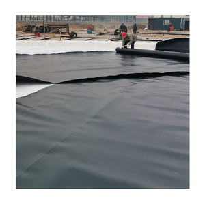 Modern Design 1,5mm 2mm Zwart Groen HDPE LDPE Anti-UV 50m 5 Jaar Garantie Geomembranen Waterdichte Vijverfolie Dam Visbak - Product Image 1