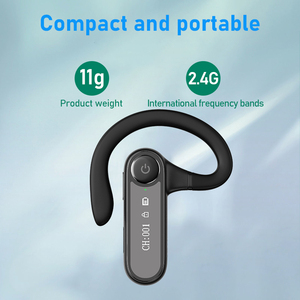 Mini không dây Walkie-Talkie hệ thống với giọng nói hướng dẫn tai móc Receiver USB dịch đồng bộ thiết bị nhà Máy Giá 1/50 - Product Image 3