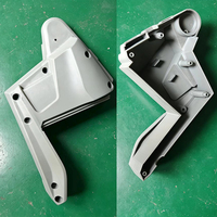 Service de moulage par injection sur mesure pour boîtier en nylon renforcé PA66+GF30, sans déformation, grande boîte en plastique, grande coque de boîtier