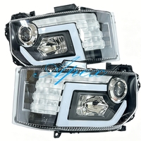 Nouveaux phares de voiture à LED DRL Angel Eye Projector 12V pour Hiace 2005-2018