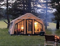 Tente Gonflable de Désert de 480 cm en Gros d'Usine, Tente de Voyage Extérieure Étanche, Tente de Camping Gonflable à Air