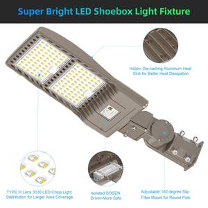 Lámpara de Calle con Fotocélula NGTlight, Venta al por Mayor, IP65 Impermeable, 90w 100w 150w 200w, Lámpara LED para Exteriores SMD - Product Image 5