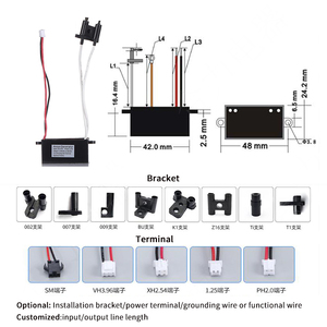 새로운 스타일-2.5 KVDC-6.5KVDC 12v 음이온 발생기 1W 플라즈마 이온 음이온 발생기 - Product Image 4