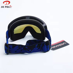 Jiepolly新しいデザインPc Anti-Fog Uv400保護交換デュアルアンチフォグレンズ雪アイススケートスキーゴーグル磁気冬用メガネ - Product Image 2