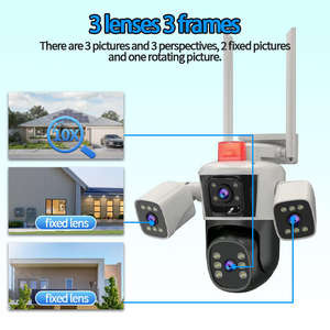 Güvenlik kamerası Wifi açık 16MP Zoom Video Cmos ağ Ptz kamera hareket algılama Alarm ev güvenlik açık kamera - Product Image 5