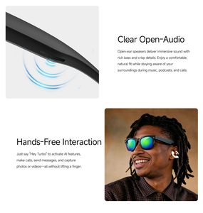 Gafas Inteligentes Mt5mini con Fotografía de 8MP, Llamadas, Grabación de Video, Traducción por IA, Estuche de Carga, Micrófono Dual con Reducción de Ruido, Táctiles - Product Image 6