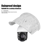 Precio de fabricación al aire libre impermeable plástico Sunny Rain Cámara cubierta montaje protección caso CCTV Accesorios