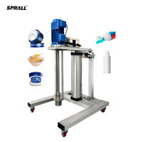 Machine de mélangeur de crème émulsifiante de fabrication de mayonnaise de liquides chimiques industriels de moteur sans brosse à grande vitesse de SPALL
