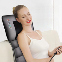 Faltbare Ganzkörper-Massagematte, Heiz- und Vibrationsmassagegerät für Nacken, Schulter, Rücken, Beine, für Zuhause und Auto Geeignet