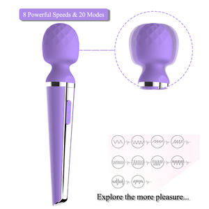 Harga pabrik pegangan besar AV tongkat mainan dewasa tongkat pemijat elektrik <span class=keywords><strong>Vibrator</strong></span> mainan seks untuk wanita - Product Image 3