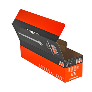 Emballage personnalisé Boîtes à <span class=keywords><strong>fusibles</strong></span> à boulon d'expédition en flexographie ondulé avec logo - Product Image 1