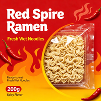 Mie Udon Red Spire Super Pedas Rasa Asia Pedas dengan Garam Rendah, Kemasan Sachet/Box/Plastik/Cup