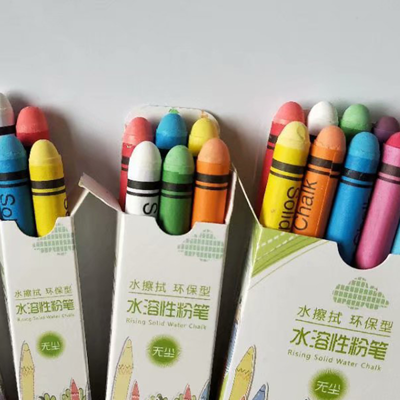Быстрая доставка от производителя, мелки без пыли для детей, разноцветные цветные мелки для школы