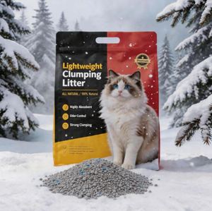 BENJIE Eco-friendly Dust-Free Fast Clumping Highly Adsorbent Odor-<b>Control</b> Bentonite Cat Litter 5L - Product Image 1
