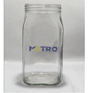 Tarro de Vidrio Premium de 1000 Gramos para Miel, con Tapa Hermética, Apto para Alimentos, Natural, Orgánico, Contenedor de Almacenamiento para Uso en la Cocina del Hogar - Product Image 3