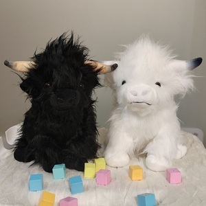 Venta al por Mayor de Fábrica: Peluches de Vaca Highland de 28 cm, Muñecos de Yak Escocés, Regalos para Niños - Product Image 6