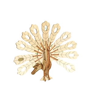 3d <span class=keywords><strong>Puzzle</strong></span> per bambini in legno <span class=keywords><strong>Puzzle</strong></span> casa costruzione giocattoli educativi blocchi di costruzione per bambini decorazione della casa - Product Image 2