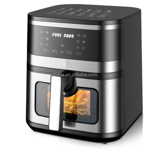 Aifa digitale elettrico colorato schermo friggitrice ad aria calda completo in acciaio inox alloggiamento 8l aria friggitrice Freidora De Aire 1700w - Product Image 3