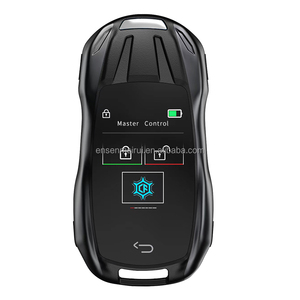 Kit Chiave Auto Digitale LCD Universale Modificata con Telecomando Smart e Funzione Keyless Go Stile Porsche - Product Image 1