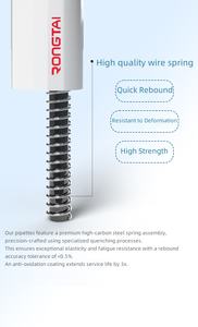 Pipette de transfert répétitive en plastique multicanal à 8 têtes à volume réglable de haute qualité 20-200ul pour une utilisation en laboratoire biochimique - Product Image 3