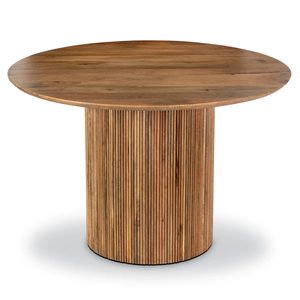 Luxury Natural Mango Solid Wood Round Dining <b>Table</b> 4 Seater <b>High</b> Quality Hardwood Finish Dining <b>Table</b> for <b>Kitchen</b> Dining Room - Product Image 2