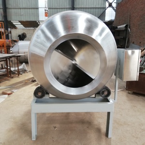 Mezclador de tambor de acero inoxidable de grado alimenticio Mezclador de polvo seco de múltiples especificaciones, Mezclador de polvo granular horizontal - Product Image 2