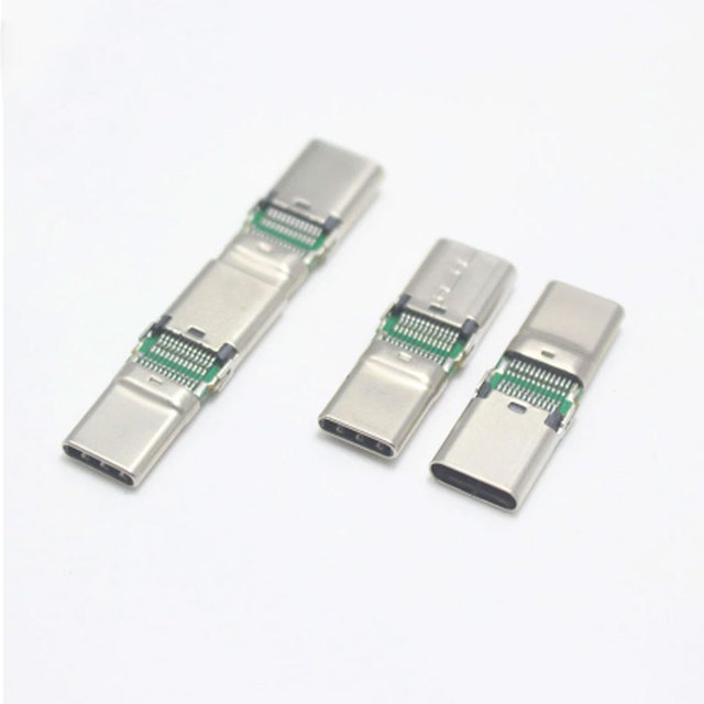 Usb 3.1 Type C Connector 14 Pin Female Socket 24pin Male Plug Receptacle Through Holes Pcb Usb-c Jack Power Port