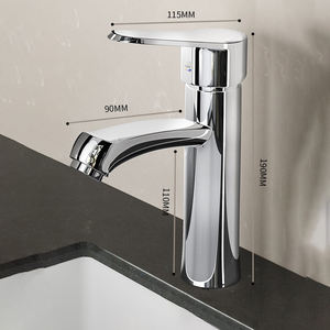 Robinet de salle de bain à prix d'usine, robinet de <span class=keywords><strong>lavabo</strong></span> chaud et froid, robinet mélangeur pour salle de bain d'hôtel - Product Image 3