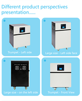 Système d'énergie solaire domestique tout-en-un 24V 5KW avec onduleur et batterie au lithium 8KWh empilable, personnalisable, vente en gros d'usine
