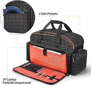Étui de rangement pour câbles, organiseur électronique, sac de voyage, pochette portable, étanche, pour câbles, échantillon gratuit - Product Image 4