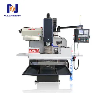 Fresadora CNC XK7136 de alta precisión Fresadora CNC vertical con sistema FANUC de 3 ejes