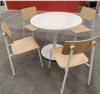 Chaise de salle à manger moderne en acier, robuste et durable, pour restaurant commercial, maison, bar, villa et hôtel.