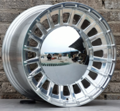 Full Polished Luxury Forged Car Custom 17*18 6x139.7 Center Bore 110 Wheels - Product Image 3