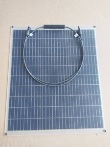 Nuevo Panel <span class=keywords><strong>Solar</strong></span> Flexible Bifacial de 60W 18V, Módulo <span class=keywords><strong>Solar</strong></span> Transparente PERC de Alta Eficiencia para Cercas de Doble Alambre - Product Image 4