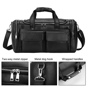 Tiding 2019 nueva llegada <span class=keywords><strong>de</strong></span> grano completo <span class=keywords><strong>de</strong></span> cuero negro Bolsa bolsa <span class=keywords><strong>de</strong></span> viaje <span class=keywords><strong>de</strong></span> <span class=keywords><strong>fin</strong></span> <span class=keywords><strong>de</strong></span> <span class=keywords><strong>semana</strong></span> para hombre - Product Image 6