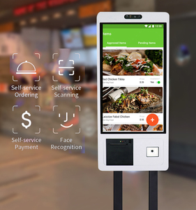 15.6 inch cảm ứng điện dung Màn hình máy in máy quét kiosk tự dịch vụ đặt hàng thanh toán tầng thường Vụ Thanh Toán kiosk - Product Image 1