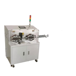 เครื่องตัดสายไฟแม่นยำทนทานต่อการใช้งาน0.002มม. แกนเดี่ยว6-150mm ² พร้อมระบบป้อนสายพาน - Product Image 2