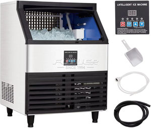 Machine à glaçons automatique commerciale 120 kg – Prix professionnel <span class=keywords><strong>pour</strong></span> la maison et les commerces alimentaires – Machine automatique à blocs de glace 220 V - Product Image 5