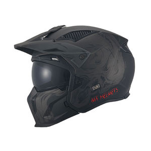Casco Integral Anti-Ruido MTHELMETS de ABS con Liberación Rápida, Homologado por DOT/ECE/CCC, para Motocross y Todoterreno, Nuevo - Product Image 1