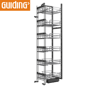 <span class=keywords><strong>Estante</strong></span> de la unidad de cocina accesorios armarios cierre suave extraíble despensa armario de cocina organizador de almacenamiento - Product Image 3
